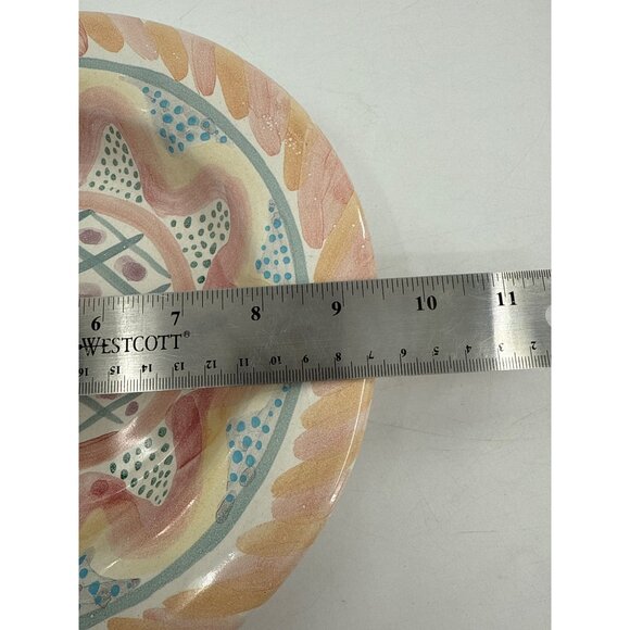 MacKenzie‎ Childs Keukenhof Hand-Painted Ceramic Bowl - Picture 2 of 6